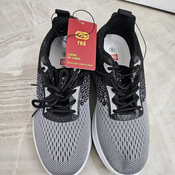 Ecko Unltd Light Athletic Lace Up Textile Tennis Shoe Women's Size 8 - Picture 2 of 6